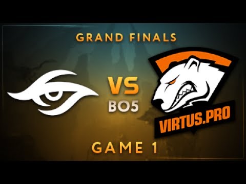 Team Secret vs Virtus.pro Game 1 - Dota Summit 7: Grand Finals