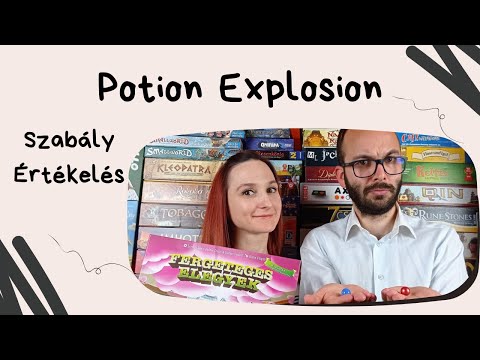 Potion explosion │Fergeteges elegyek társasjáték játékbemutató és szabályismertető - Társasozz Okosan!
