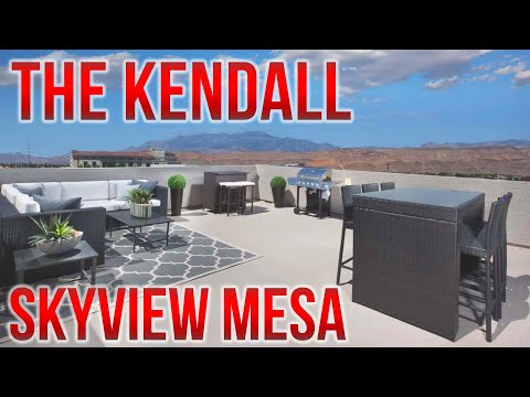 The Kendall @ Skyview Mesa // Las Vegas Model Tour // $422,500