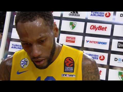 Post-game interview: Sonny Weems, Maccabi FOX Tel Aviv 