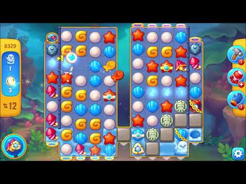 Fishdom Level 8329 walkthrough #fishdom #gaming