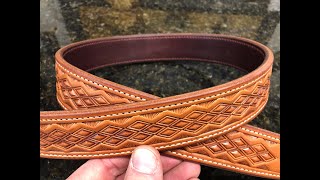 Basic Leather Edge Finishing with Saddle Soap and Wax - Livestream #4