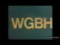 WGBH Logo 1972 Regular Fast Slow And Reversed