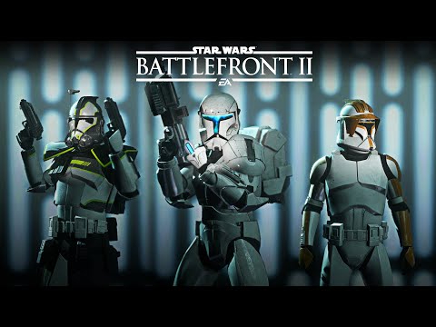 Star Wars Battlefront 2 - ALL CLONE TROOPER OUTFITS & SKINS (New Update)