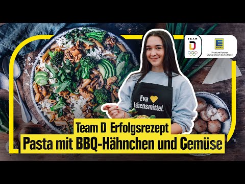 Pasta mit Hähnchen und Gemüse | Team D Erfolgsrezept von Eva Lys, Tennis