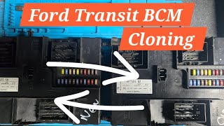 Ford Transit MK8 BCM (Body Control) Cloning, Immobiliser Data Transfer, Plug & Play OBDSTAR Dc706