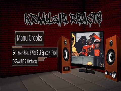 Kraayziie Reacts To Manu Crooks Best Years Feat. B Wise & Lil Spacely