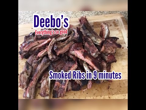 Deebo's how to make: Smoked Ribs in 9 minutes