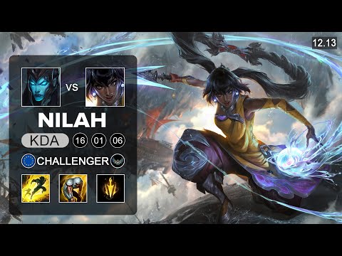 Nilah vs Kalista ADC - EUW Challenger - Patch 12.13 Season 12