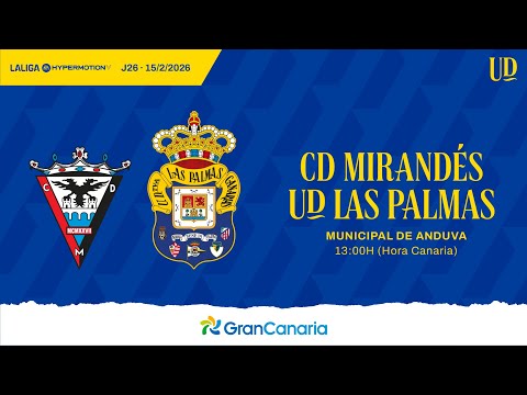 ¡No te pierdas el MINUTO Y RESULTADO frente al CD Mirandés | UD Las Palmas
