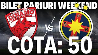 Weekend cu Bilete Pariuri Cota 50: Hai să le luăm banii! Faci Pariu #430