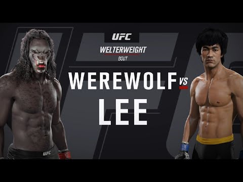 Bruce Lee  vs Werewolf