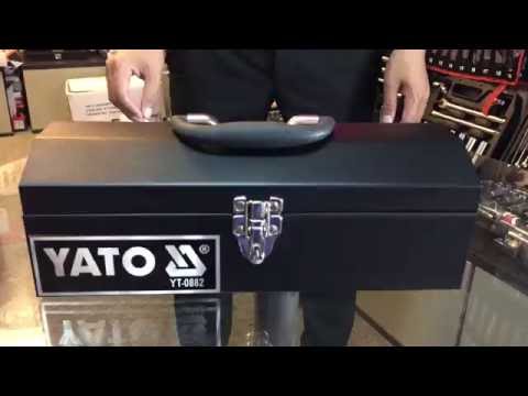 Įrankių dėžė Yato YT-0882 video