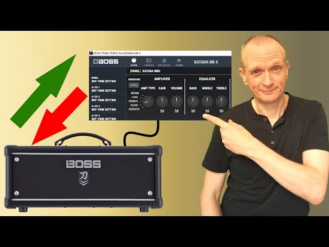 Boss Tone Studio Tutorial - Saving & Restoring Sounds (Katana MkII)