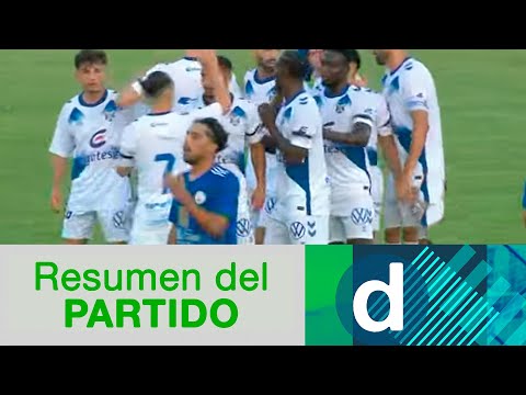 RESUMEN CD MARINO, 0 - CD TENERIFE, 6 (Amistoso Pretemporada 2024-2025)
