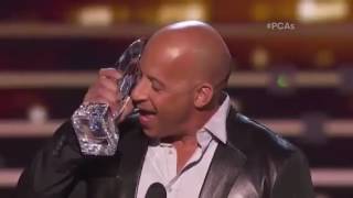 Vin Diesel | Oscar Awards | Sings " See You Again "