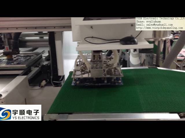 YSVJ-650 2-way Sliding Exchanger PCB Separator or PCB cutter Machine