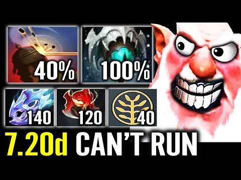 MOST IMBA 7.20 Machine Gun NEW CANCER Build Craziest Sniper Carry by Babyknight 28 Kills Dota 2