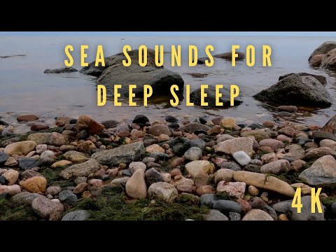 4K HDR Calm Waves | Sea Waves Nature Sounds Relaxation Meditation Sleep | Nature Sounds For Sleep