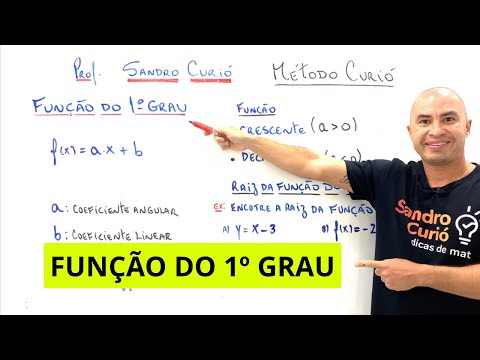 FUNÇÃO DO 1º GRAU | COMO CONSTRUIR GRÁFICO | RAIZ DA FUNÇÃO