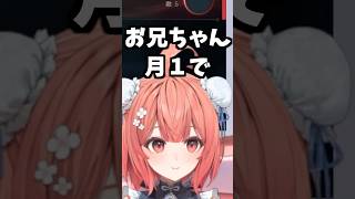 お兄ちゃんが月1で家に来ることになった夢野あかり【ぶいすぽ / 夢野あかり】#shorts #夢野あかり #ぶいすぽ #あかりん