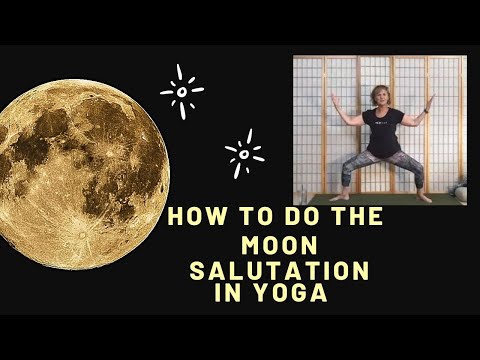 How To Do The Perfect Moon Salutation In Yoga! All Levels (10 Minutes) with Vicki @Yoga4man