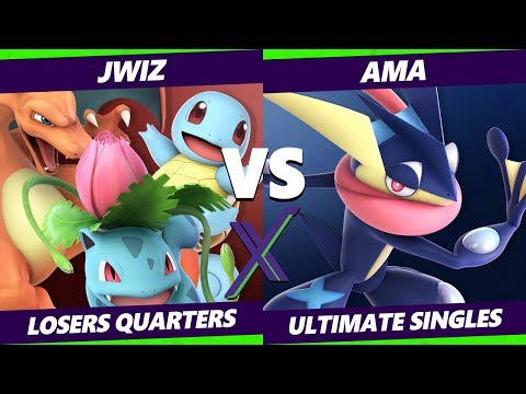 Smash Ultimate Tournament - JWiZ (Pokemon Trainer) Vs. Ama (Greninja) S@X 336 SSBU Losers Quarters