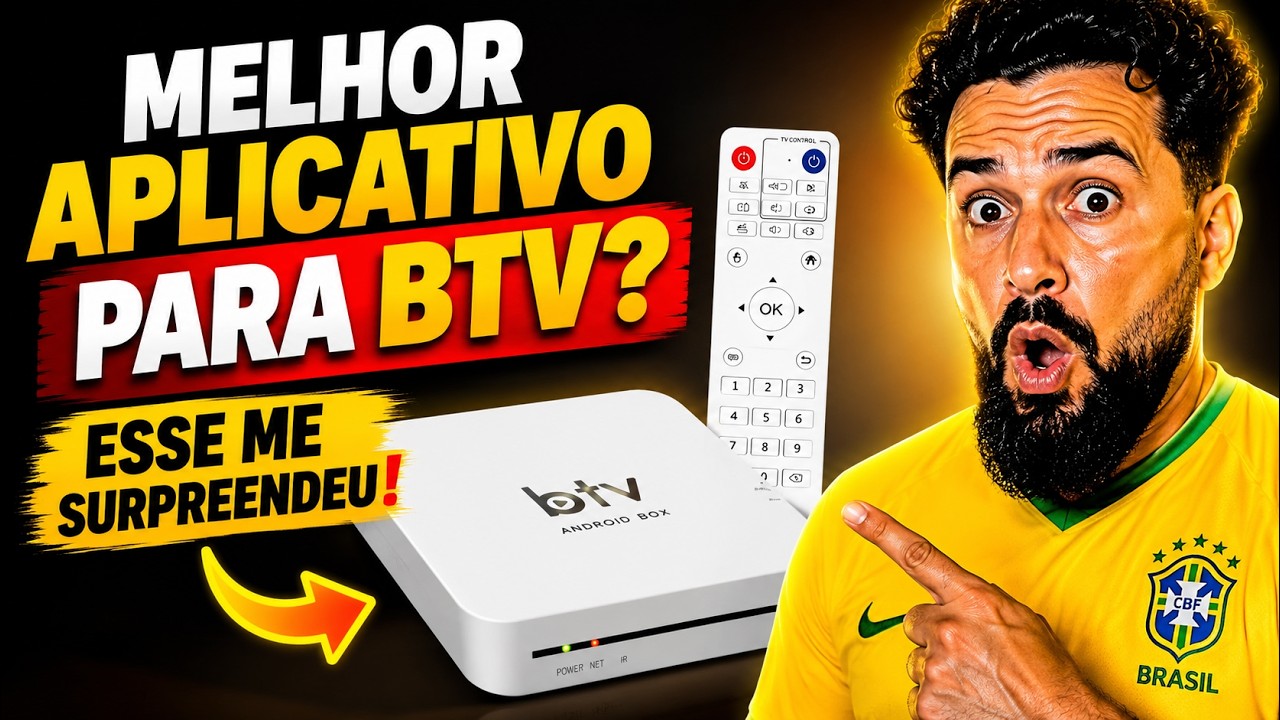 😱 MELHOR APLICATIVO PARA BTV? ESSE ME SURPREENDEU!