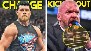 Drew's WWE Title Win WASN'T Always Supposed To Happen...Cody CHANGE?...Fan BANNED?...Wrestling News