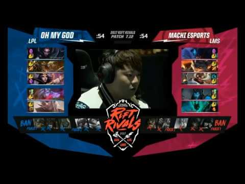 M17 vs OMG Highlights | Rift Rivals LPL vs LMS 2017 | Machi Esports vs OMG