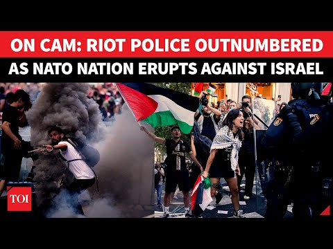 NATO Nation ‘Claims Win’ Against Israel As Clashes With Riot Cops Abruptly Ends Spain’s Vuelta