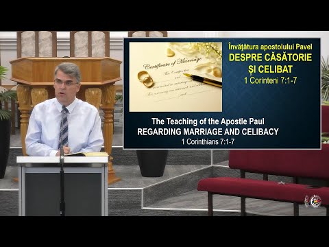 FRBC 2022 - 13 Martie PM - Teofil Ciortuz - Despre casatorie si despre celibat