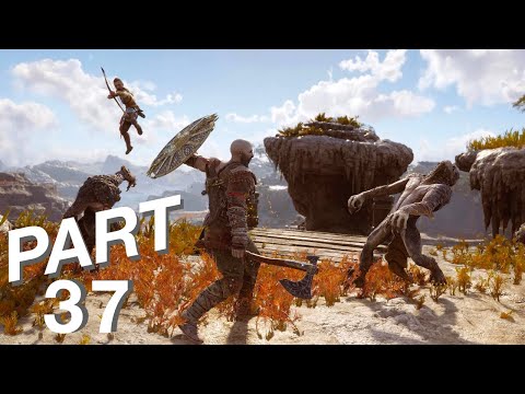 GOD OF WAR RAGNAROK PS5 Walkthrough Gameplay Part 37 - GIANT ISLAND - (FULL GAME) - No Commentary