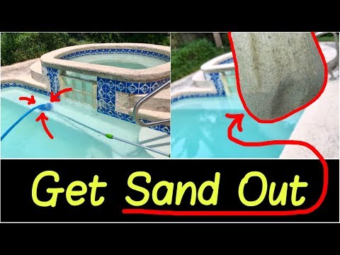 ✅How to Get Sand Out of Your Pool? How Remove Dead Algae, Leaves, & Debris from the Bottom of Pool?