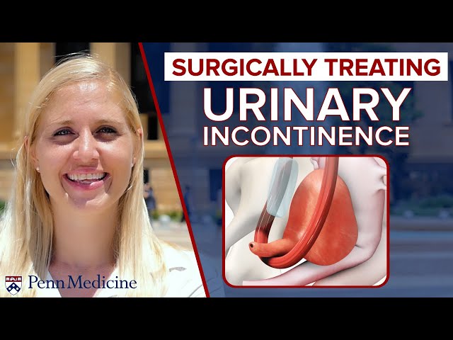 Προφορά βίντεο urinary incontinence στο Αγγλικά