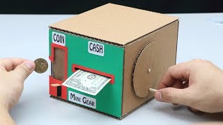How to Make Personal Bank Saving Coin and Cash