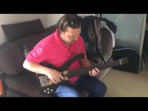 GuitarStroy'16: Superfly - Bass 28 / Fretless 5 strings Headless Wenge