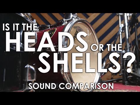 Does Quality Sound Come from the Heads or the Shells? | Sound Comparison | Drum Dog