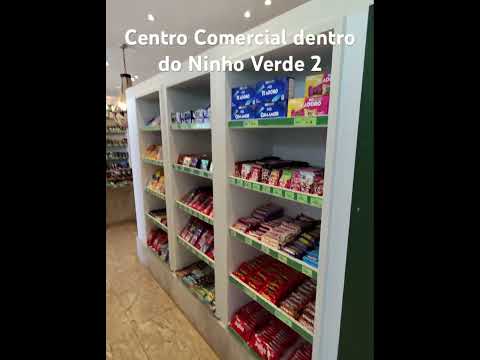 Conhecendo o centro comercial do Ninho Verde 2 em Pardinho .. super estrutura