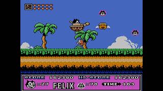 Felix the Cat (NES-NA version) full game session