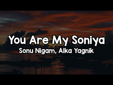 You Are My Soniya (Lyrics) - Sonu Nigam, Alka Yagnik 🎶 | Dekha tumko jabse bas dekha tumko yaara✨