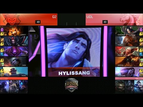 G2 vs UOL Game 4 Highlights - G2 ESPORTS vs UNICORNS OF LOVE EU LCS PLAYOFF SEMIFINAL #2 Summer 2016