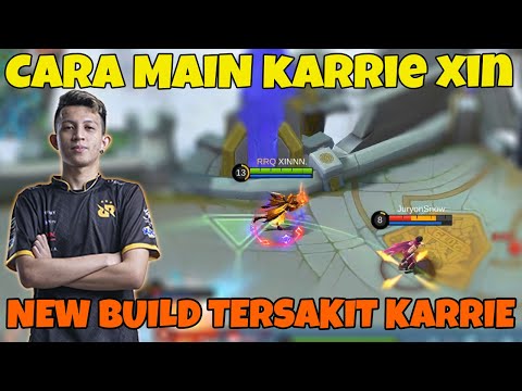 MM PENEROBOS TANK !! CARA MAIN KARRIE RRQ XIN BUILD TERSAKIT 2020 MOBILE LEGENDS GAMEPLAY #karrie