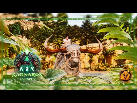 Ark Survival Ascended Ragnarok-Taming a Bison or 2!? Ep 8
