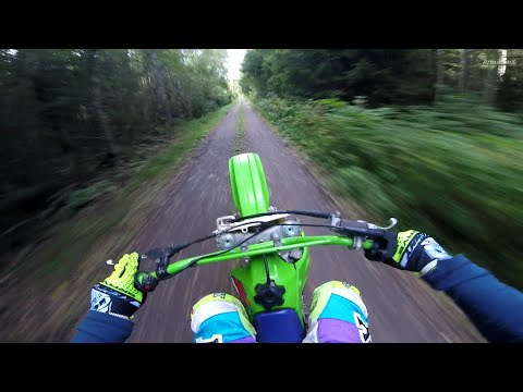 Kawasaki KX80 2-Stroke - Little Ripper Adventure (GoPro)