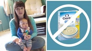 Why I'll Never Feed My Baby Rice Cereal