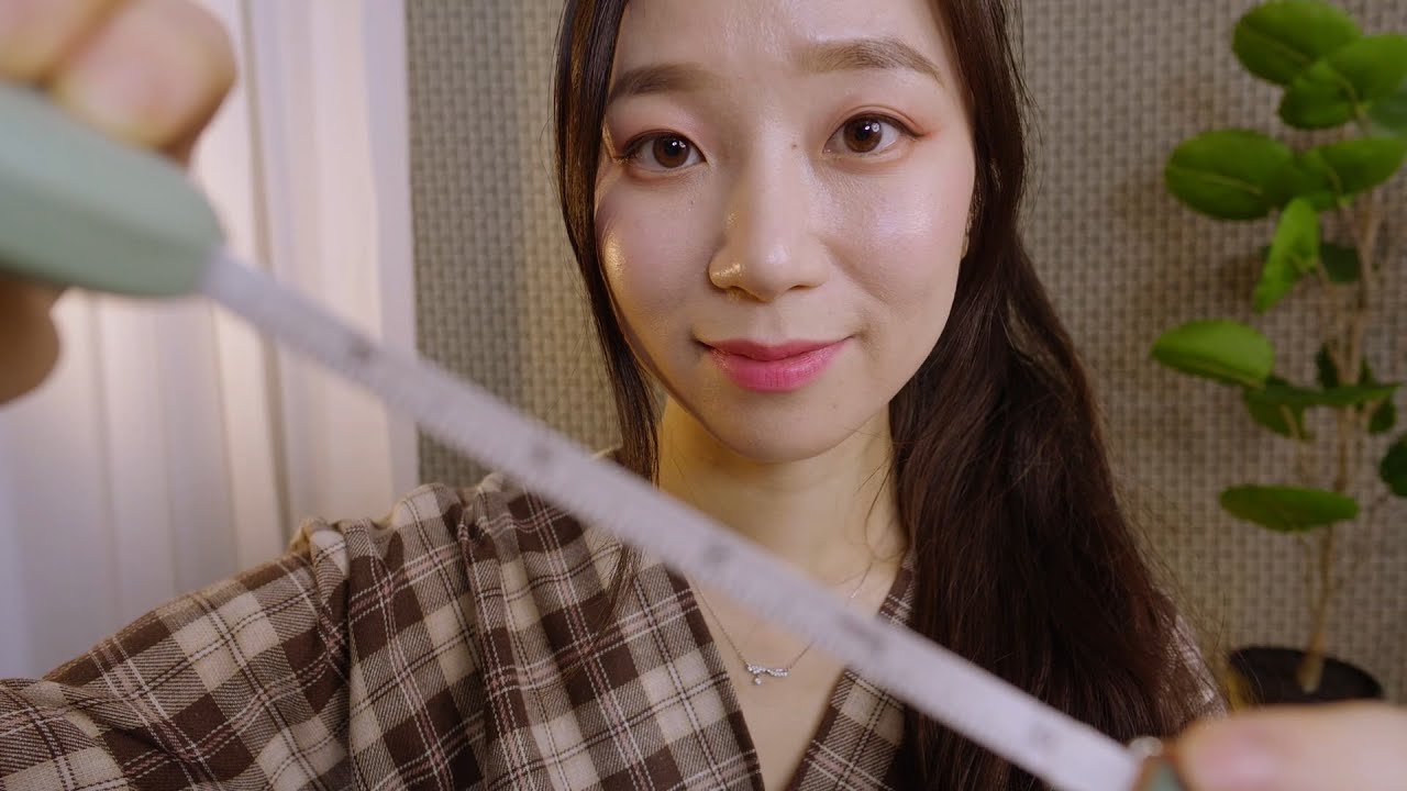 Measuring Your Face📏 ASMR