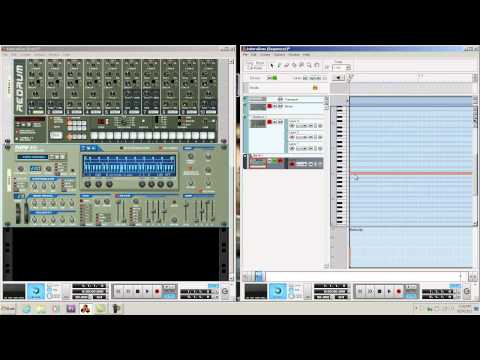 Reason 5. Tutorial. Start to finish Rap/HipHop Beat 2 of 4