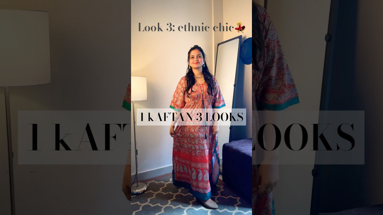 1 kaftan 3 looks👒🏝️💃👗 #kaftanstyles #kaftan #stylstyle #outfit