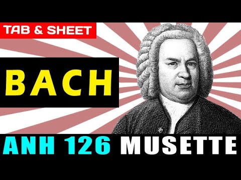 TAB/Sheet: Bach's Anh 126 Musette in D [PDF + Guitar Pro + MIDI]